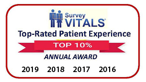 Top 10% Patient Survey Awards